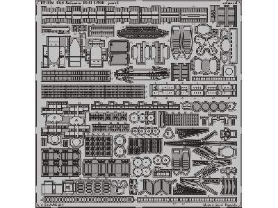  USS Arizona 1941 1/700 - Hobby Boss - blaszki - zdjęcie 2