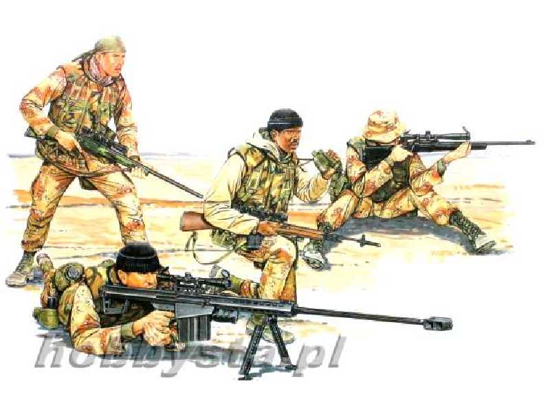 Figurki U.S. Sniper Team - zdjęcie 1 Figurki U.S. Sniper Team - zdjęcie 1