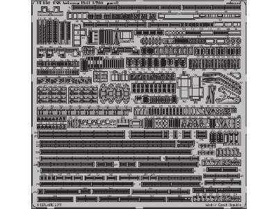  USS Arizona 1941 1/700 - Hobby Boss - blaszki - zdjęcie 3