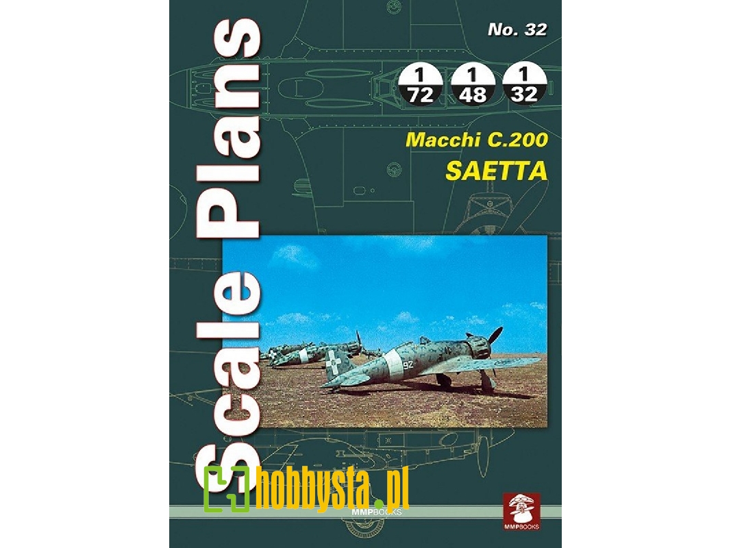 Scale Plans - Macchi C.200 Saetta - zdjęcie 1
