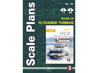 Scale Plans - Saab 29 Flygande Tunnan - zdjęcie 1