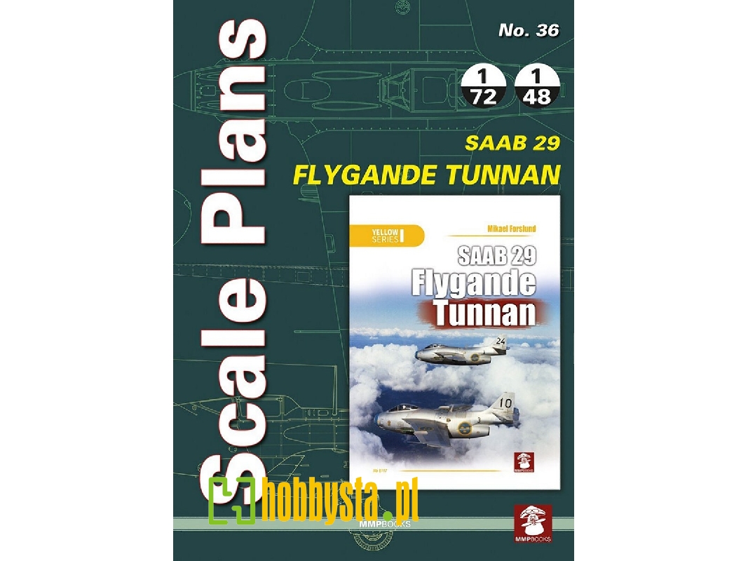 Scale Plans - Saab 29 Flygande Tunnan - zdjęcie 1 Scale Plans - Saab 29 Flygande Tunnan - zdjęcie 1