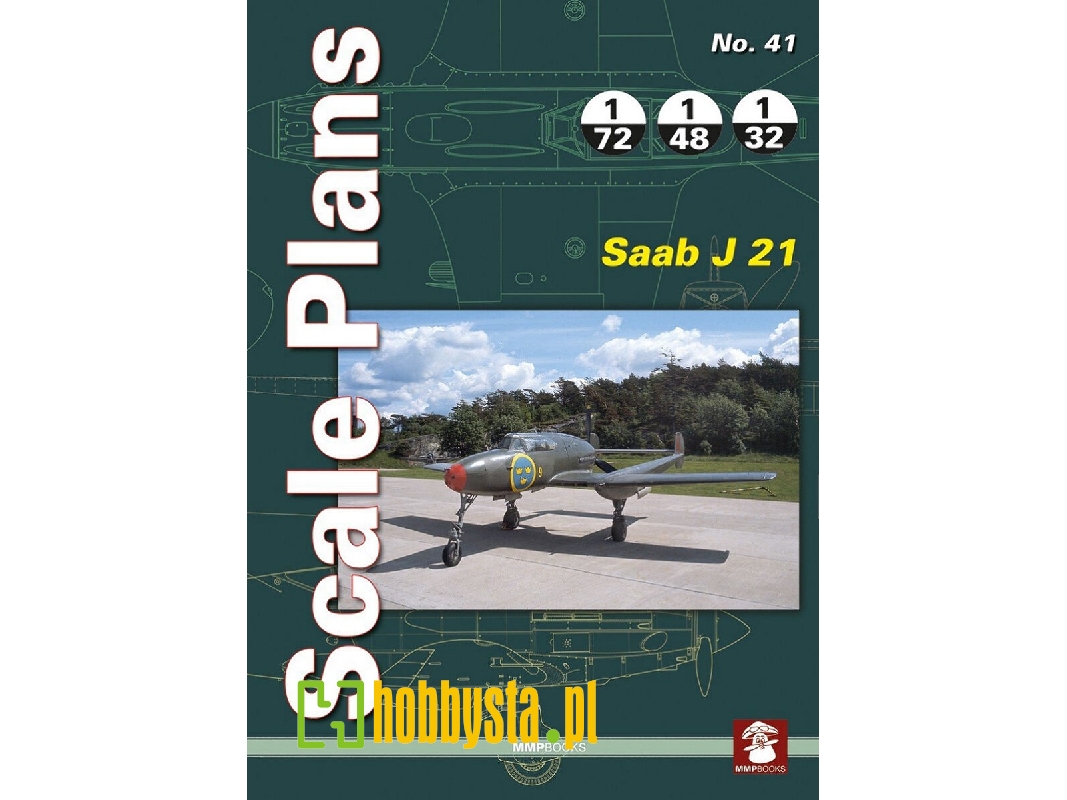 Scale Plans - Saab J 21 - zdjęcie 1