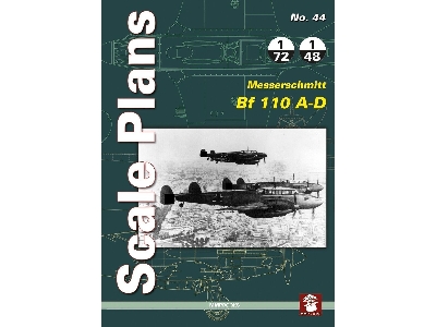 Scale Plans - Messerschmitt Bf 110 A-d - zdjęcie 1