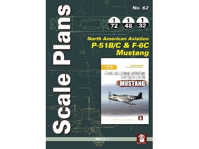 Scale Plans - North American Aviation P-51b/C And F-6c Mustang - zdjęcie 1