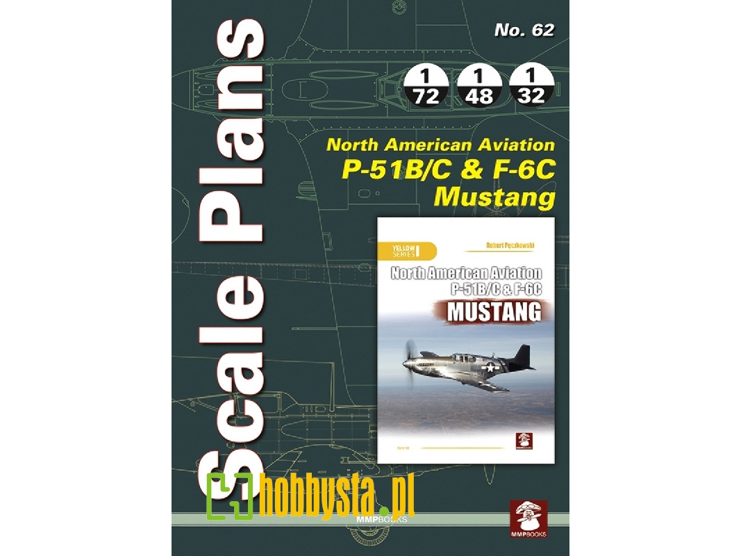 Scale Plans - North American Aviation P-51b/C And F-6c Mustang - zdjęcie 1 Scale Plans - North American Aviation P-51b/C And F-6c Mustang - zdjęcie 1