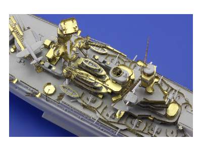  USS Arizona 1941 1/700 - Hobby Boss - blaszki - zdjęcie 7