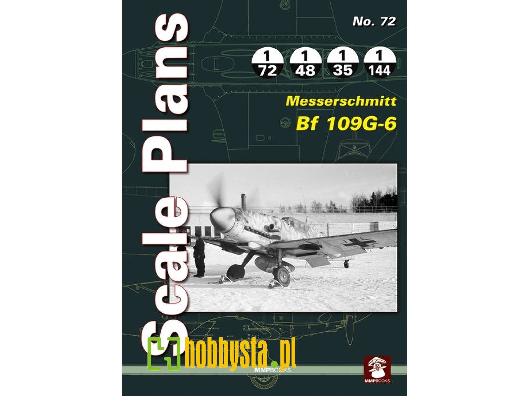 Scale Plans - Messerschmitt Bf 109g-6 - zdjęcie 1 Scale Plans - Messerschmitt Bf 109g-6 - zdjęcie 1