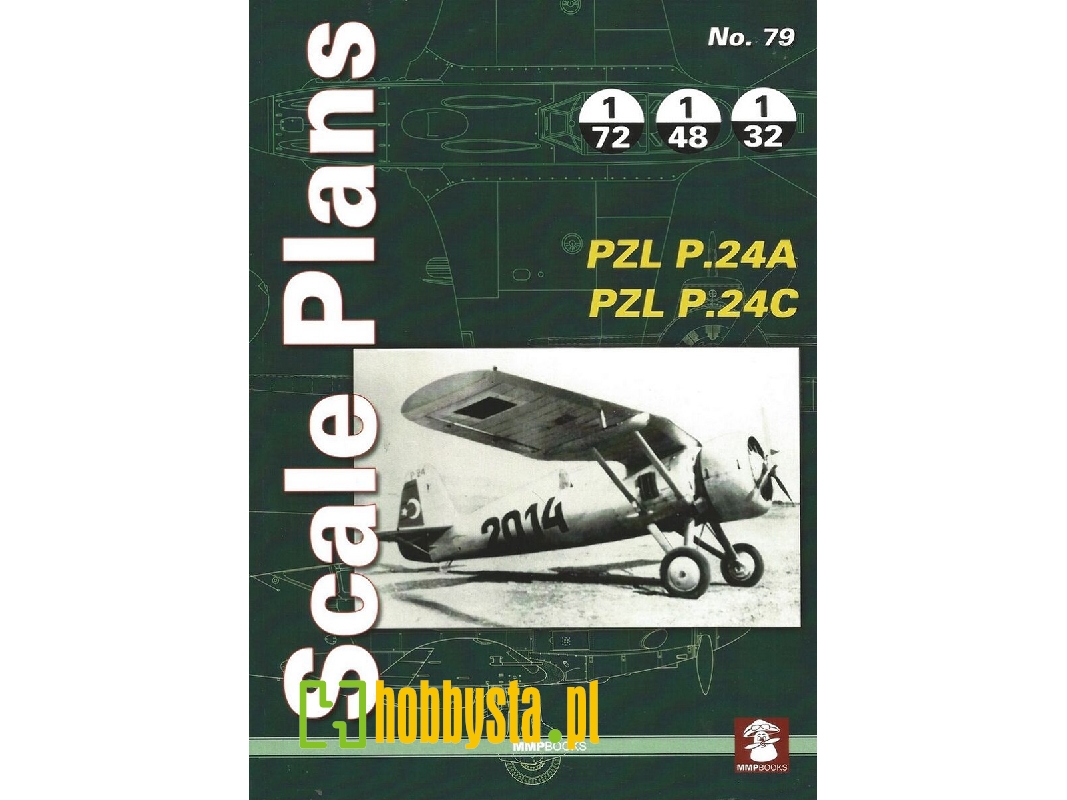 Scale Plans - Pzl P.24a / Pzl P.24c - zdjęcie 1 Scale Plans - Pzl P.24a / Pzl P.24c - zdjęcie 1