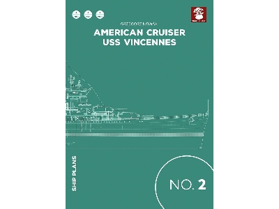 Ship Plans - American Cruiser Uss Vincennes - zdjęcie 1