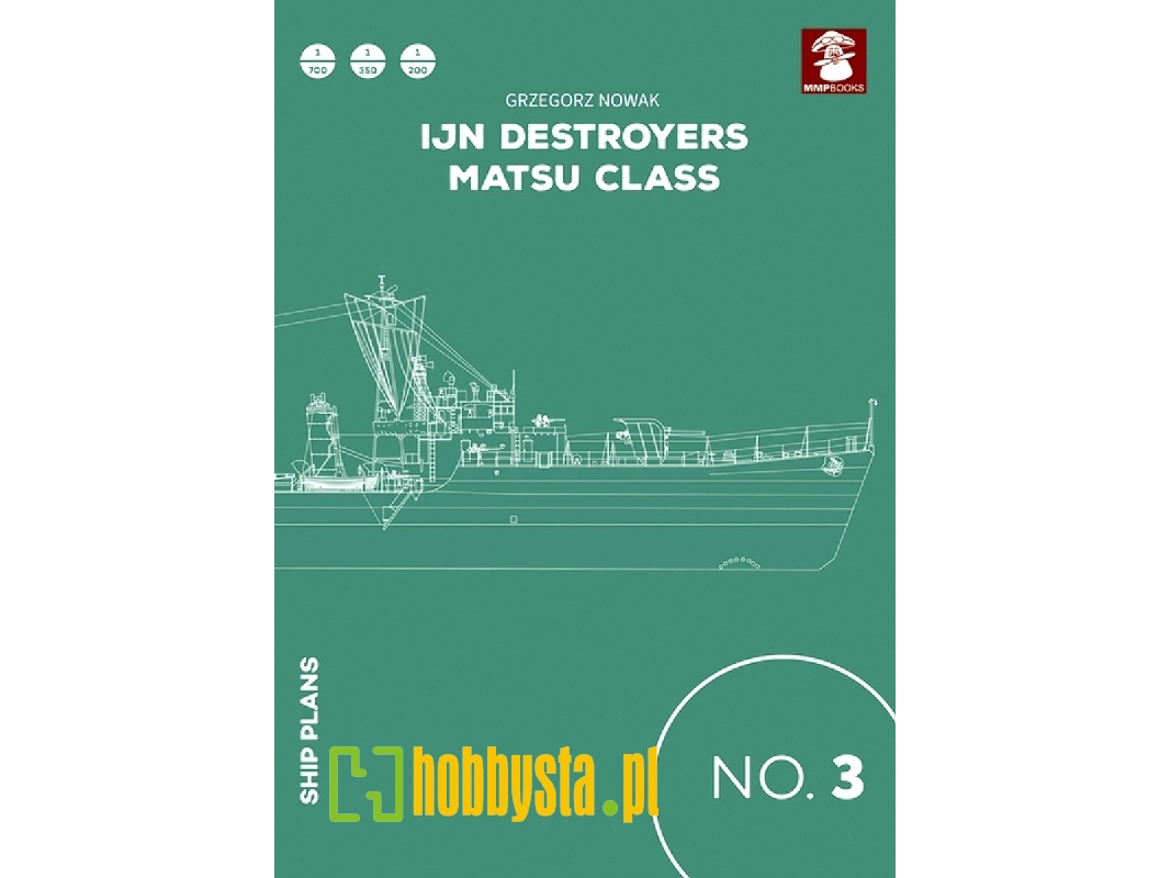 Ship Plans - Ijn Destroyers Matsu Class - zdjęcie 1