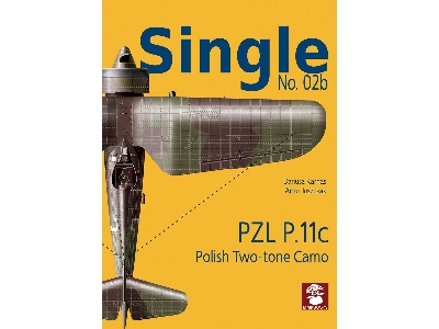 Single No. 02b. Pzl P.11c Polish Two-tone Camo - zdjęcie 1