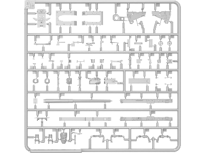 Sd.Kfz. 234/4 Schwerer Panzerspähwagen 7,5 Cm. Interior Kit - zdjęcie 21