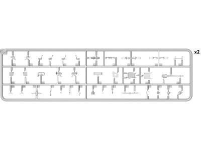 Sd.Kfz. 234/4 Schwerer Panzerspähwagen 7,5 Cm. Interior Kit - zdjęcie 34