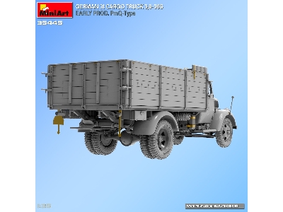 German 3t Cargo Truck 3,6-36s Early Prod. Pmq-type - zdjęcie 4