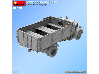 German 3t Cargo Truck 3,6-36s Early Prod. Pmq-type - zdjęcie 11