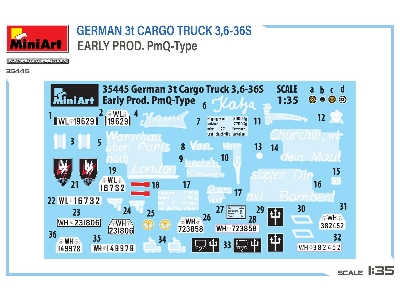 German 3t Cargo Truck 3,6-36s Early Prod. Pmq-type - zdjęcie 16