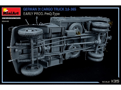 German 3t Cargo Truck 3,6-36s Early Prod. Pmq-type - zdjęcie 42