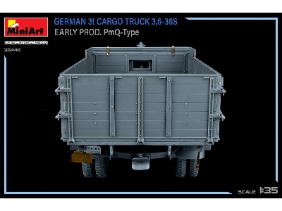 German 3t Cargo Truck 3,6-36s Early Prod. Pmq-type - zdjęcie 44