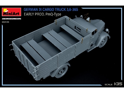 German 3t Cargo Truck 3,6-36s Early Prod. Pmq-type - zdjęcie 51