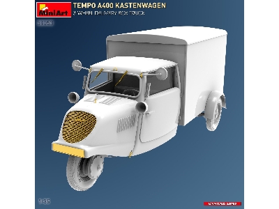 Tempo A400 Kastenwagen 3-wheel Delivery Box Truck - zdjęcie 3