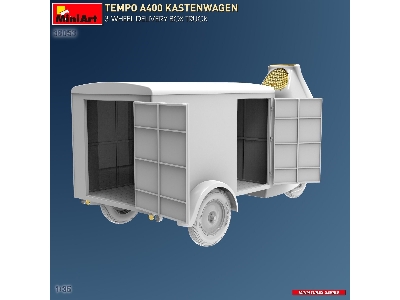 Tempo A400 Kastenwagen 3-wheel Delivery Box Truck - zdjęcie 5