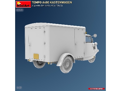 Tempo A400 Kastenwagen 3-wheel Delivery Box Truck - zdjęcie 20