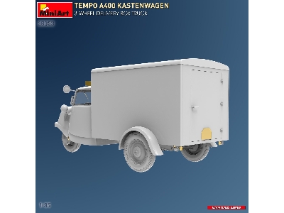 Tempo A400 Kastenwagen 3-wheel Delivery Box Truck - zdjęcie 21
