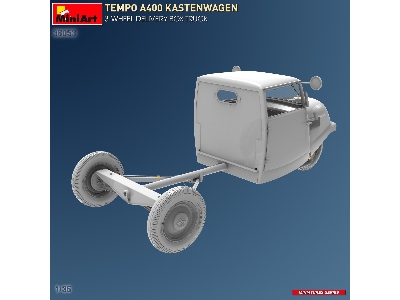 Tempo A400 Kastenwagen 3-wheel Delivery Box Truck - zdjęcie 23