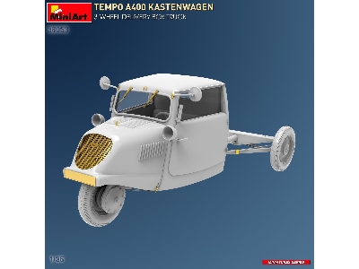 Tempo A400 Kastenwagen 3-wheel Delivery Box Truck - zdjęcie 24