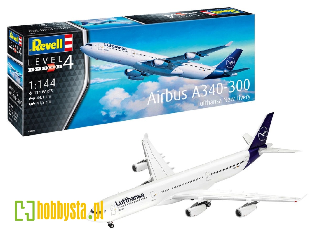 Airbus A340-300 'lufthansa' New Livery - zdjęcie 1 Airbus A340-300 'lufthansa' New Livery - zdjęcie 1