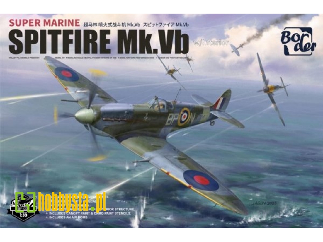 Supermarine Spitfire MK.Vb - zdjęcie 1 Supermarine Spitfire MK.Vb - zdjęcie 1