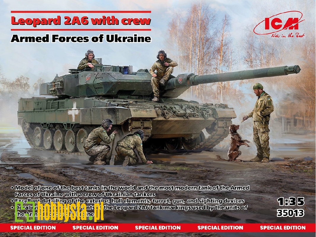 Leopard 2a6 With Crew - zdjęcie 1 Leopard 2a6 With Crew - zdjęcie 1