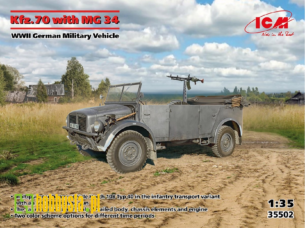 Kfz.70 With Mg 34 - zdjęcie 1