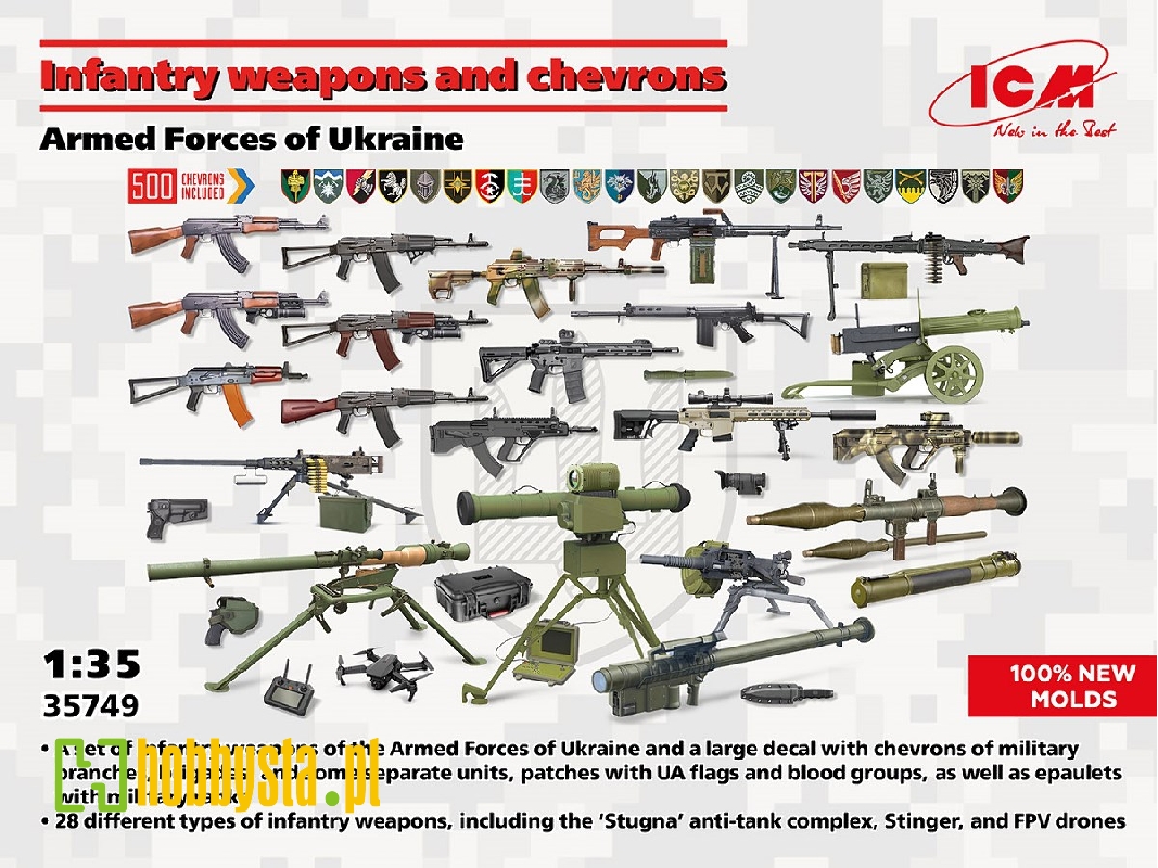 Infantry Weapons And Chevrons - zdjęcie 1 Infantry Weapons And Chevrons - zdjęcie 1