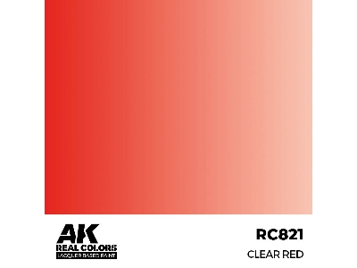 Rc821 Clear Red - zdjęcie 1