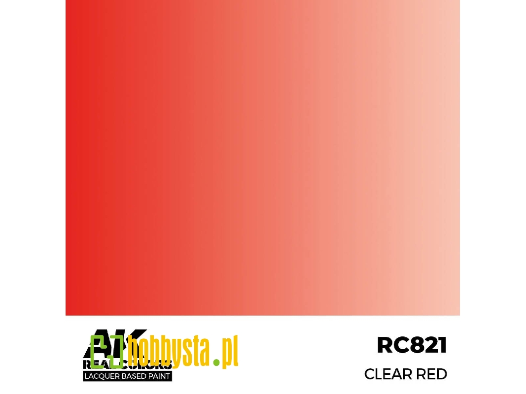Rc821 Clear Red - zdjęcie 1 Rc821 Clear Red - zdjęcie 1