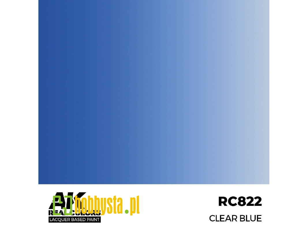 Rc822 Clear Blue - zdjęcie 1 Rc822 Clear Blue - zdjęcie 1