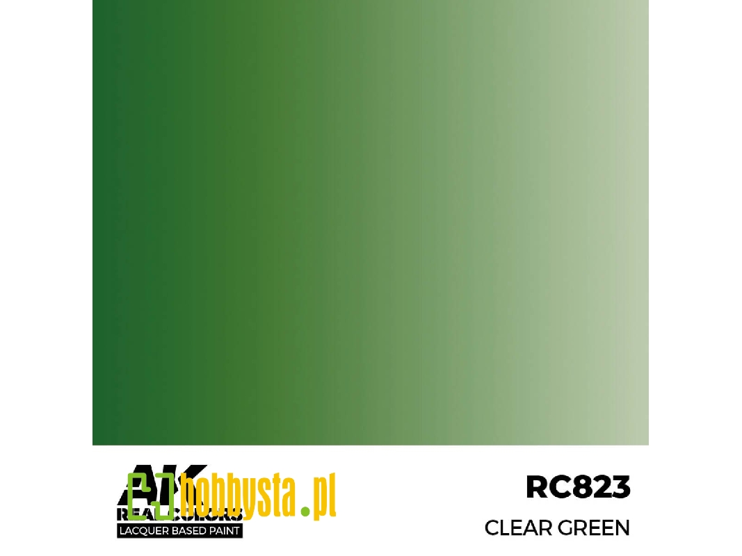 Rc823 Clear Green - zdjęcie 1 Rc823 Clear Green - zdjęcie 1