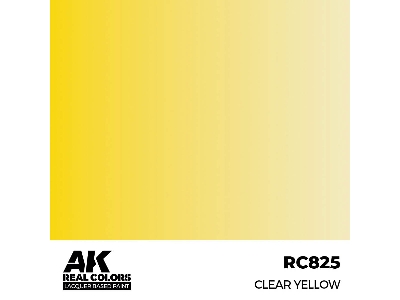 Rc825 Clear Yellow - zdjęcie 1