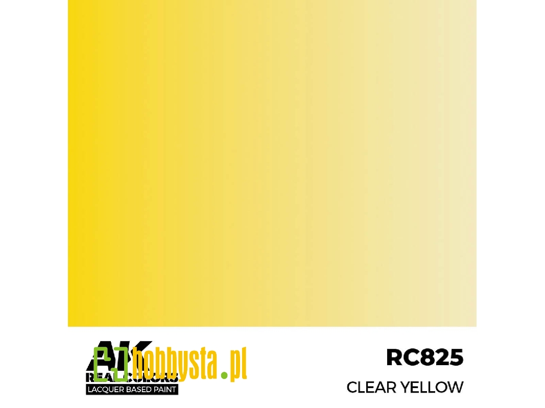 Rc825 Clear Yellow - zdjęcie 1 Rc825 Clear Yellow - zdjęcie 1