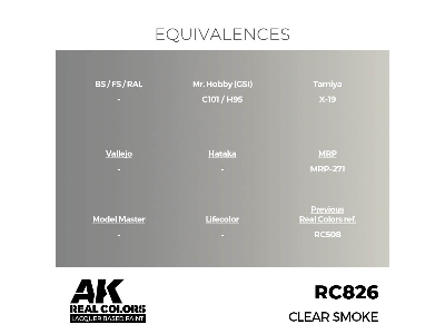 Rc826 Clear Smoke - zdjęcie 3