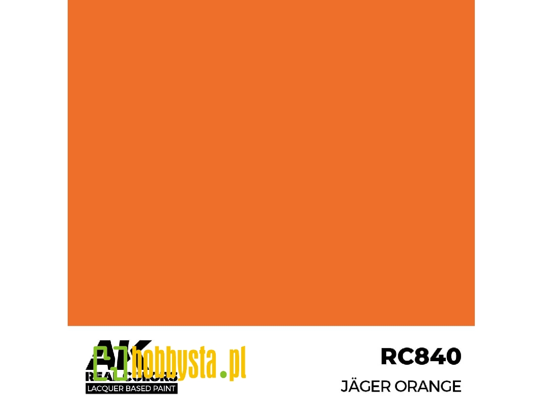 Rc840 Jäger Orange - zdjęcie 1 Rc840 Jäger Orange - zdjęcie 1