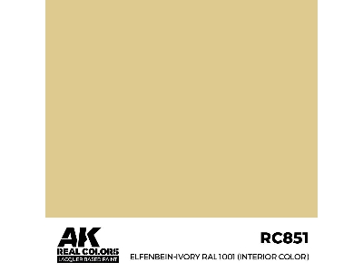 Rc851 Elfenbein-ivory Ral 1001 (Interior Color) - zdjęcie 1