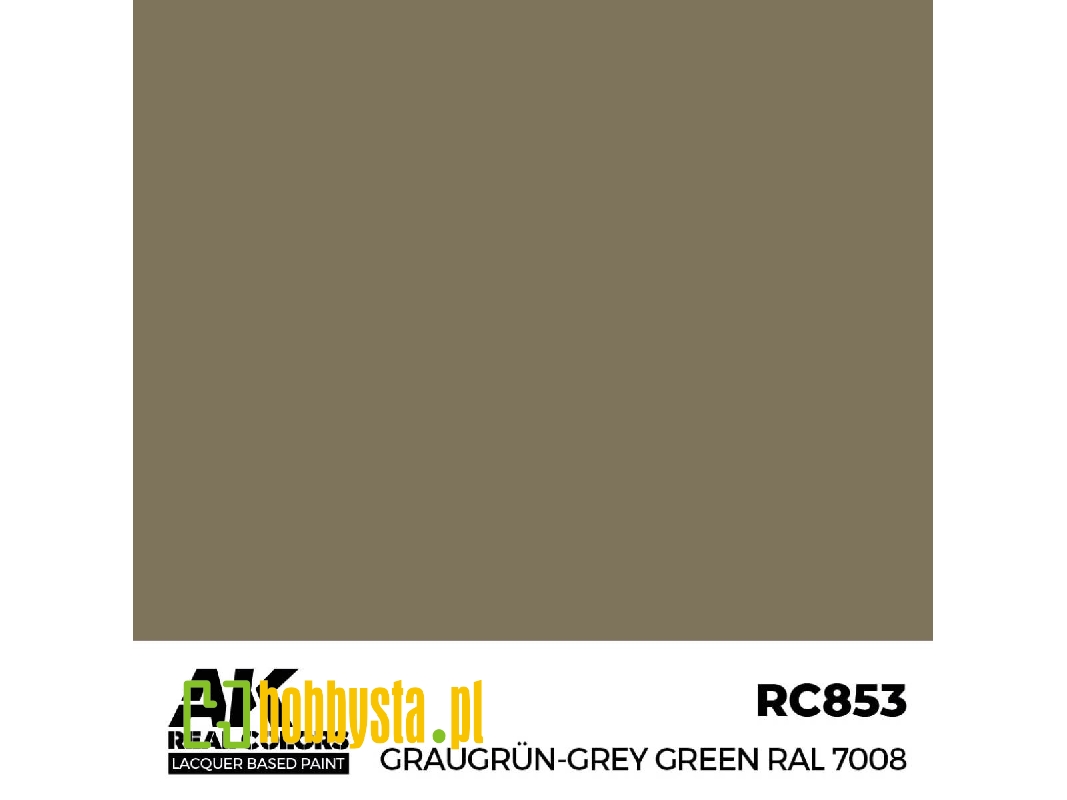 Rc853 Graugrün-grey Green Ral 7008 - zdjęcie 1 Rc853 Graugrün-grey Green Ral 7008 - zdjęcie 1