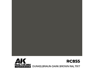 Rc855 Dunkelbraun-dark Brown Ral 7017 - zdjęcie 1