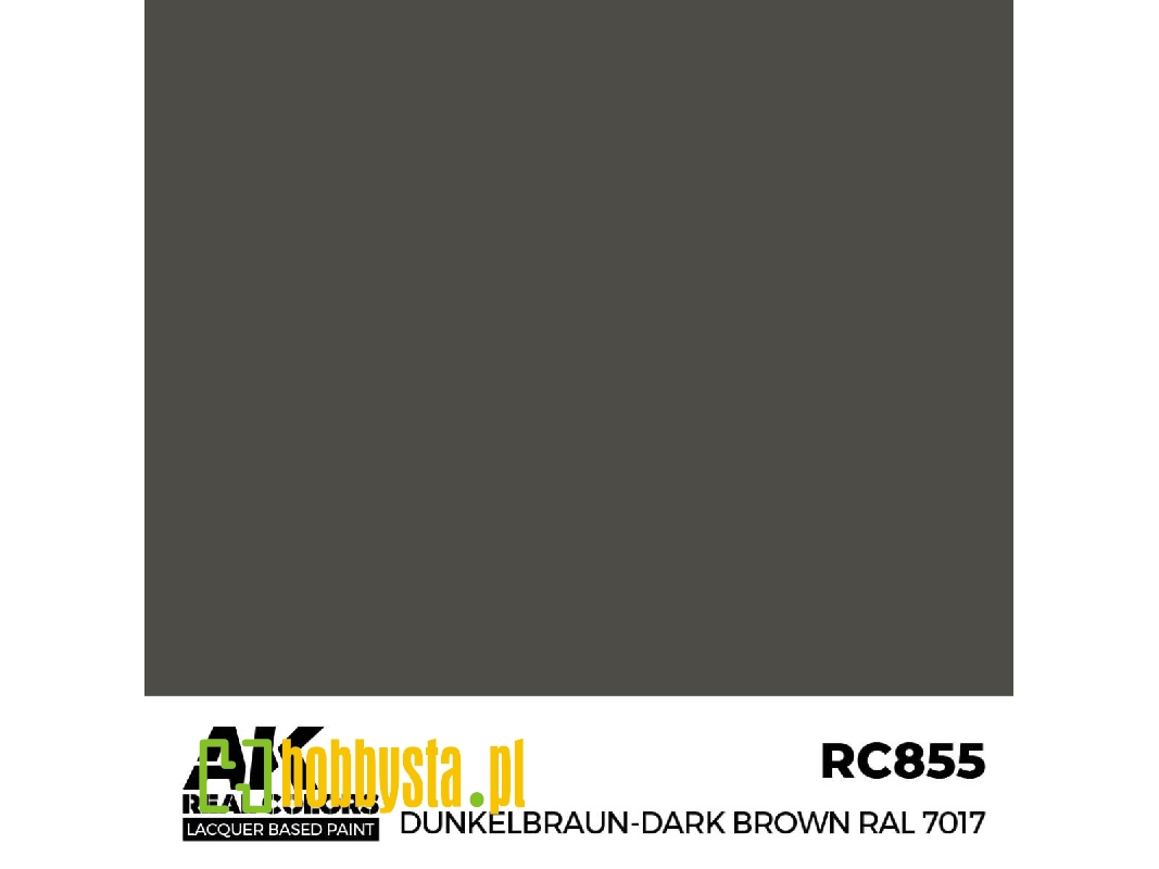 Rc855 Dunkelbraun-dark Brown Ral 7017 - zdjęcie 1 Rc855 Dunkelbraun-dark Brown Ral 7017 - zdjęcie 1