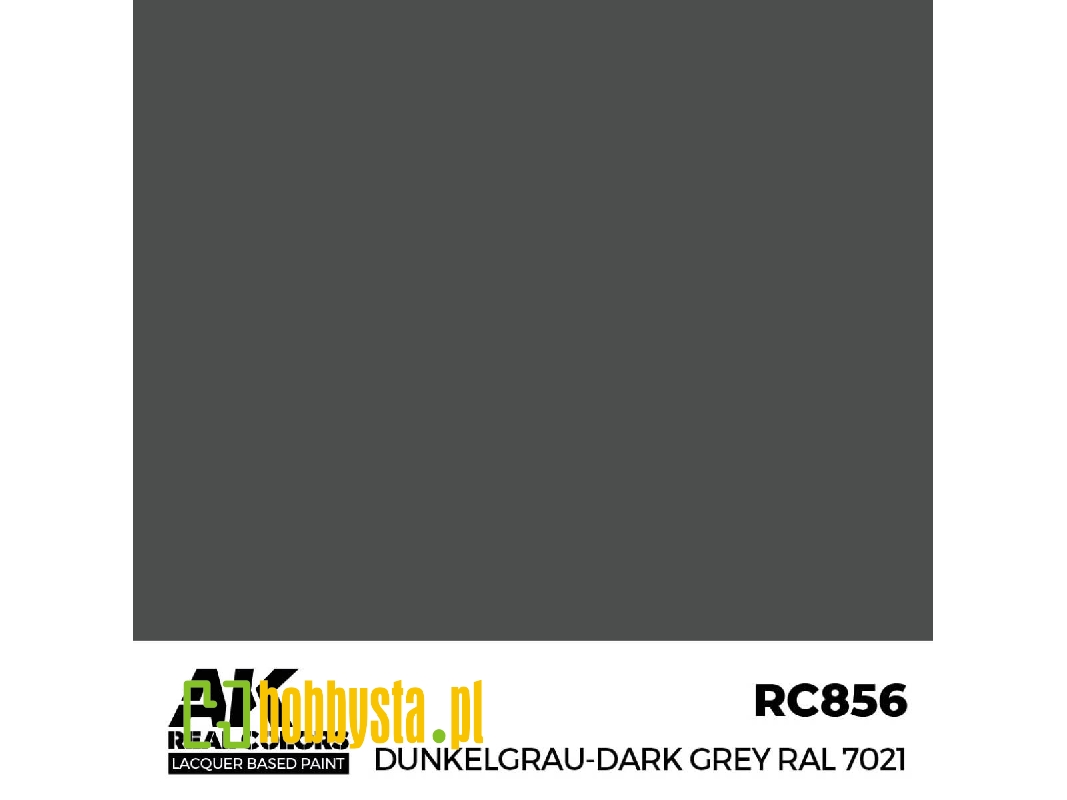 Rc856 Dunkelgrau-dark Grey Ral 7021 - zdjęcie 1 Rc856 Dunkelgrau-dark Grey Ral 7021 - zdjęcie 1