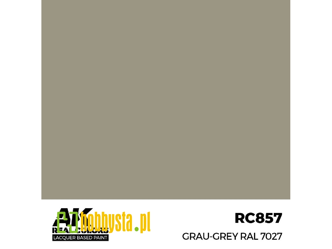 Rc857 Grau-grey Ral 7027 - zdjęcie 1 Rc857 Grau-grey Ral 7027 - zdjęcie 1