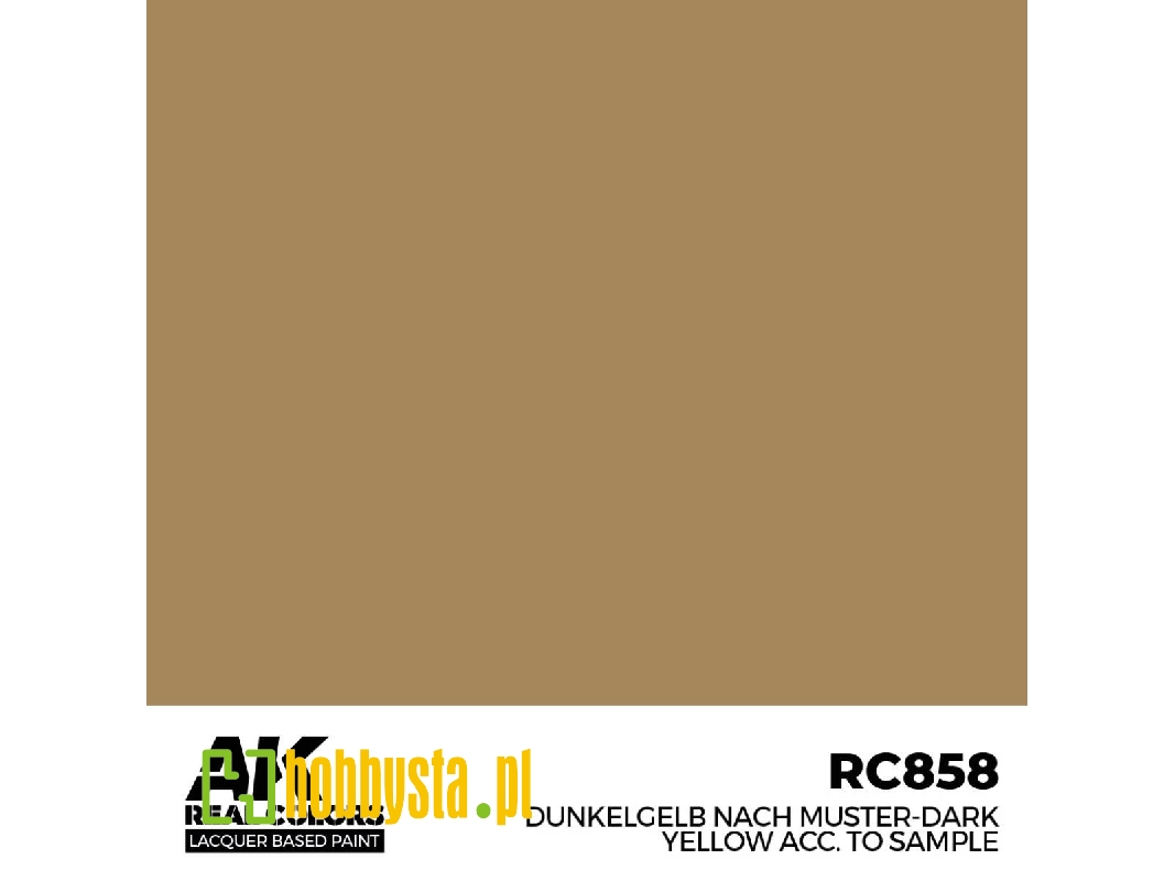 Rc858 Dunkelgelb Nach Muster-dark Yellow Acc. To Sample - zdjęcie 1 Rc858 Dunkelgelb Nach Muster-dark Yellow Acc. To Sample - zdjęcie 1